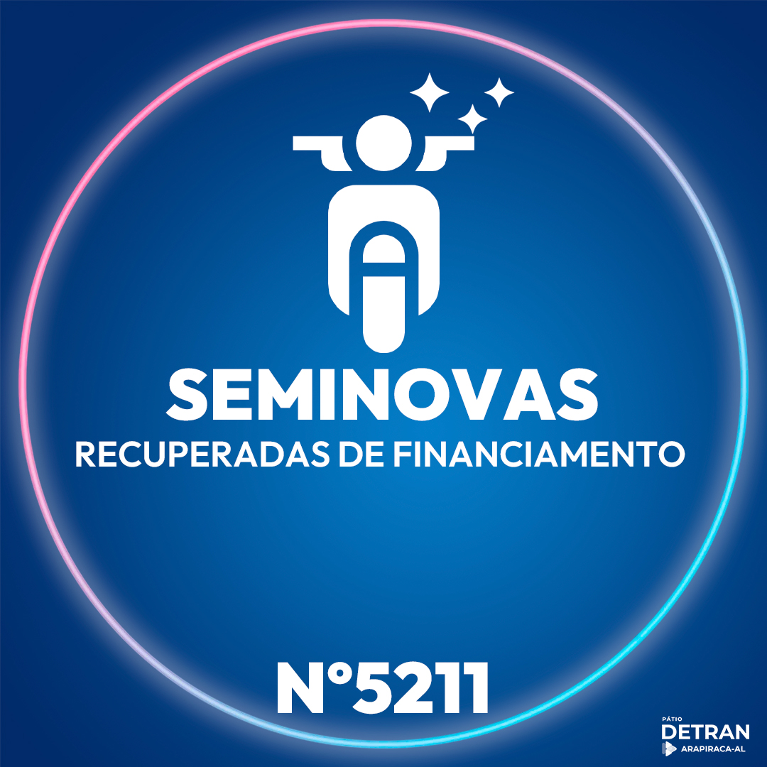 Leilão 5211 – Motos Reintegradas de Instituições Financeiras