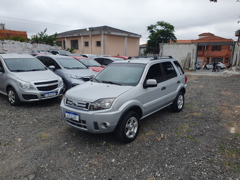  Ford EcoSport XLT 2.0 Flex 2009/2010 – Prata – Álcool/Gasolina – Funcionando