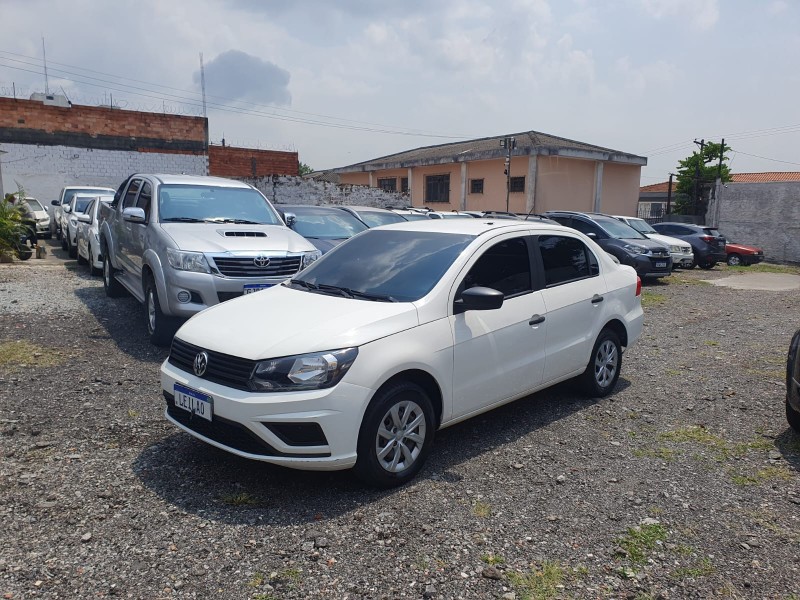 Volkswagen Voyage 1.0L MC4 2019/2020 – Branco – Flex (Álcool/Gasolina) – Funcionando
