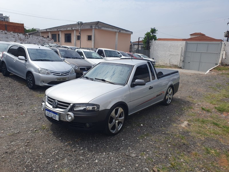 Volkswagen Saveiro Surf 1.8 Mi Total Flex 2p 2008/2009 – Prata – Flex (Álcool/Gasolina) – Funcionando